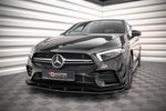 Maxton Parts - Frontlippe passend für Mercedes A35 AMG / AMG-Line Aero Pack W177 schwarz matt