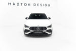 Maxton Parts - Frontlippe passend für Mercedes-AMG CLA 35 Coupe / Shooting Brake C118 FL / X118 FL schwarz Hochglanz