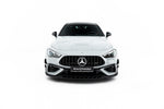 Maxton Parts - Frontlippe passend für Mercedes-AMG CLE 53 Aero C236 schwarz Hochglanz (ME-CLE-236-53-AMG-AERO-FD1-G)