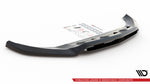 Maxton Parts - Frontlippe passend für Mercedes-AMG GLC 43 / AMG-Line SUV X253 FL schwarz Hochglanz