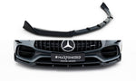 Maxton Parts - Frontlippe passend für Mercedes-AMG GT C C190 FL schwarz Hochglanz