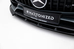 Maxton Parts - Frontlippe passend für Mercedes-AMG GT C C190 FL schwarz Hochglanz