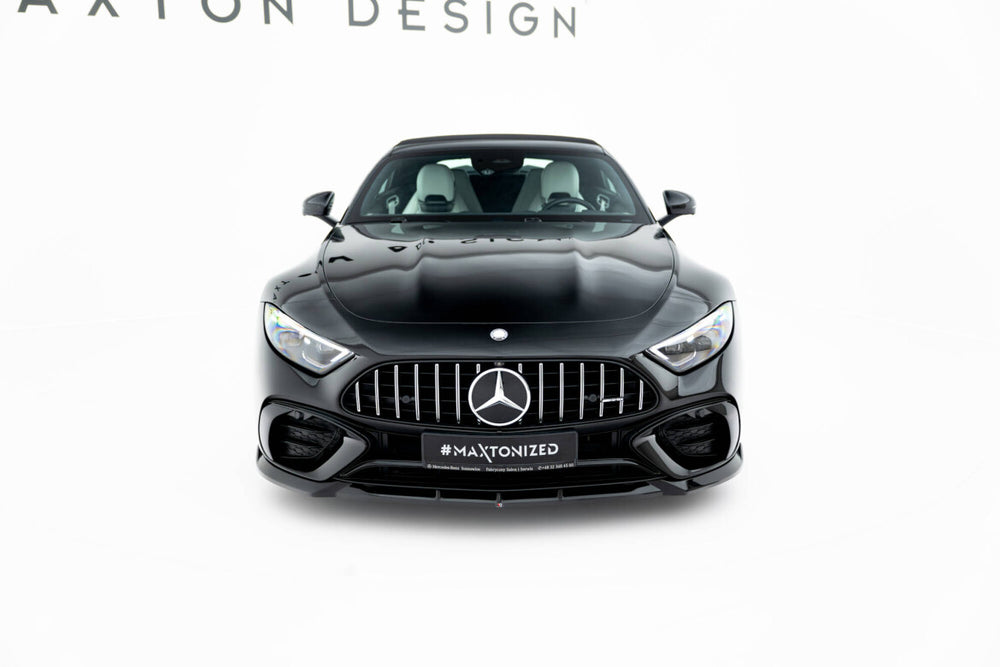 Maxton Parts - Frontlippe passend für Mercedes-AMG SL 63 R232 schwarz Hochglanz