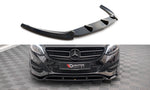 Maxton Parts - Frontlippe passend für Mercedes B W246 FL schwarz Hochglanz