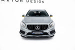 Maxton Parts - Frontlippe passend für Mercedes GLA 45 AMG Off-roader X156 schwarz Hochglanz