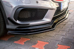 Maxton Parts - Frontlippe passend für Mercedes GLA 45 AMG SUV (X156) vor FL schwarz matt