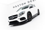 Maxton Parts - Frontlippe passend für Mercedes GLA 45 AMG X156 FL schwarz Hochglanz