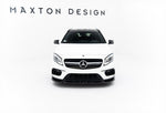 Maxton Parts - Frontlippe passend für Mercedes GLA 45 AMG X156 FL schwarz Hochglanz
