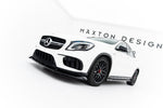 Maxton Parts - Frontlippe passend für Mercedes GLA 45 AMG X156 FL schwarz Hochglanz