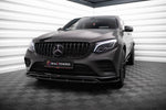 Maxton Parts - Frontlippe passend für Mercedes GLC Coupe AMG-Line /43 AMG C253 schwarz Hochglanz