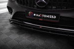 Maxton Parts - Frontlippe passend für Mercedes GLC Coupe AMG-Line /43 AMG C253 schwarz Hochglanz