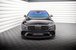 Maxton Parts - Frontlippe passend für Mercedes S AMG-Line W223 schwarz Hochglanz