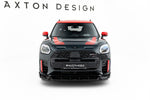 Maxton Parts - Frontlippe passend für Mini Countryman JCW U25 schwarz Hochglanz