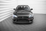 Maxton Parts - Frontlippe passend für Mitsubishi Lancer EVO X schwarz matt