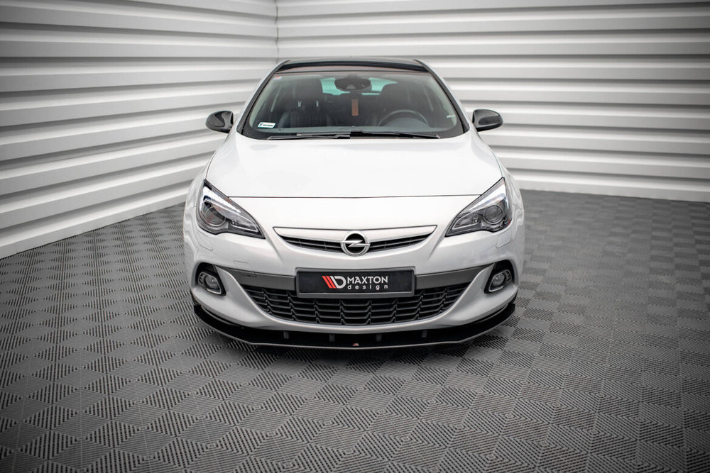 Maxton Parts - Frontlippe passend für Opel Astra GTC OPC-Line J schwarz matt