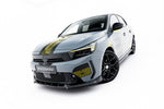 Maxton Parts - Frontlippe passend für Opel Corsa F FL (Mk6 FL) schwarz Hochglanz