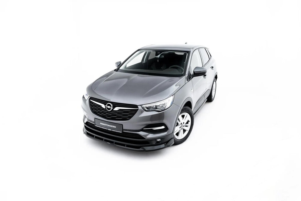 Maxton Parts - Frontlippe passend für Opel Grandland Mk1 schwarz Hochglanz