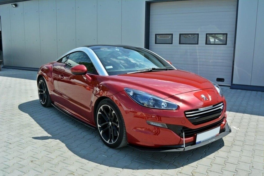 Maxton Parts - Frontlippe passend für Peugeot RCZ FL schwarz matt