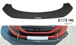 Maxton Parts - Frontlippe passend für Peugeot RCZ FL schwarz matt