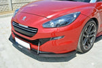 Maxton Parts - Frontlippe passend für Peugeot RCZ FL schwarz matt