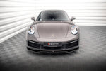 Maxton Parts - Frontlippe passend für Porsche 911 Carrera 4S 992 schwarz Hochglanz
