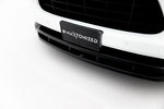 Maxton Parts - Frontlippe passend für Porsche Cayenne Turbo / Standard Mk2 schwarz Hochglanz
