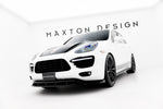 Maxton Parts - Frontlippe passend für Porsche Cayenne Turbo / Standard Mk2 schwarz Hochglanz