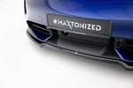 Maxton Parts - Frontlippe passend für Porsche Taycan Turbo S Mk1 schwarz Hochglanz