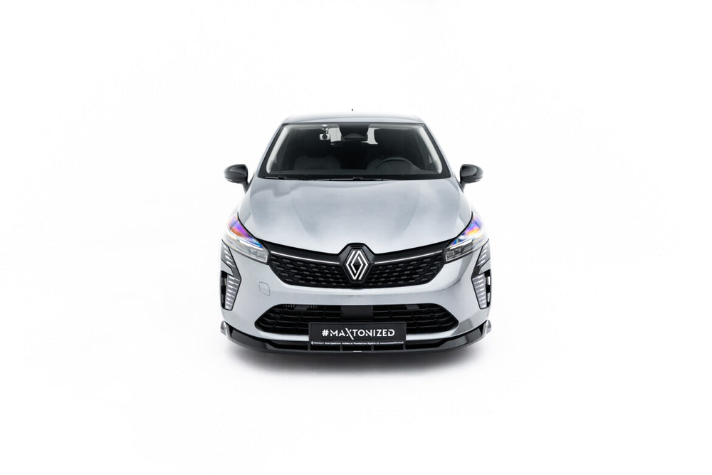 Maxton Parts - Frontlippe passend für Renault Clio Mk5 FL schwarz Hochglanz