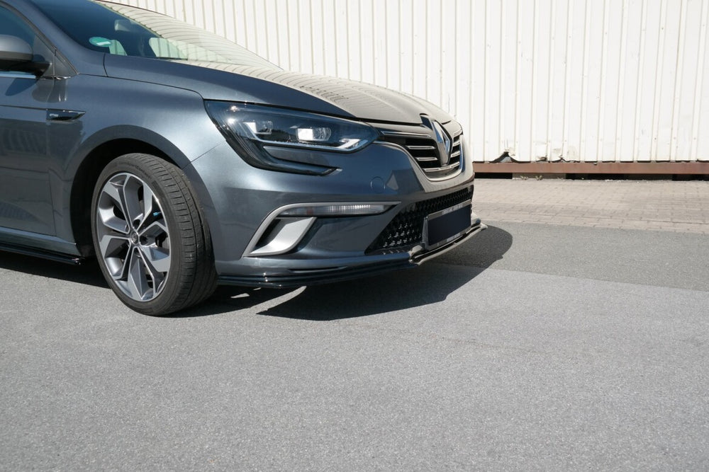 Maxton Parts - Frontlippe passend für Renault Megane Mk.4 GT-Line schwarz Hochglanz