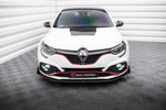Maxton Parts - Frontlippe passend für Renault Megane RS Mk4 schwarz matt