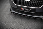 Maxton Parts - Frontlippe passend für Skoda Fabia Mk3 FL schwarz Hochglanz
