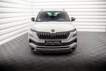 Maxton Parts - Frontlippe passend für Skoda Karoq Sportline Mk1 FL schwarz Hochglanz
