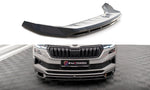 Maxton Parts - Frontlippe passend für Skoda Karoq Sportline Mk1 FL schwarz Hochglanz
