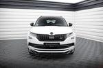 Maxton Parts - Frontlippe passend für Skoda Kodiaq Mk1 Sportline/RS schwarz Hochglanz
