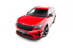 Maxton Parts - Frontlippe passend für Skoda Kodiaq RS Mk2 schwarz Hochglanz