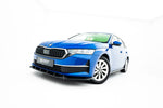 Maxton Parts - Frontlippe passend für Skoda Octavia Liftback / Combi Mk4 FL schwarz Hochglanz