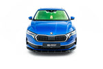 Maxton Parts - Frontlippe passend für Skoda Octavia Liftback / Combi Mk4 FL schwarz Hochglanz