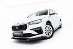 Maxton Parts - Frontlippe passend für Skoda Scala Mk1 Facelift schwarz Hochglanz