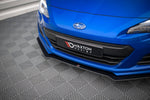 Maxton Parts - Frontlippe passend für Subaru BRZ Mk1 FL schwarz matt