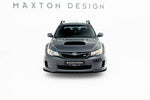 Maxton Parts - Frontlippe passend für Subaru Impreza WRX STI Mk3 FL schwarz matt