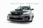 Maxton Parts - Frontlippe passend für Subaru Impreza WRX STI Mk3 FL schwarz matt
