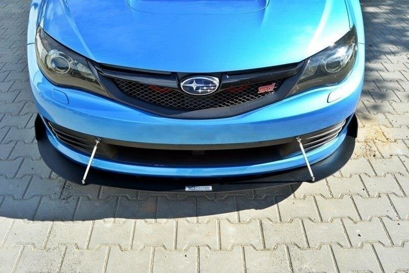 Maxton Parts - Frontlippe passend für Subaru Impreza WRX STI Mk3 schwarz matt