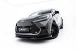Maxton Parts - Frontlippe passend für Toyota C-HR Mk2 schwarz Hochglanz