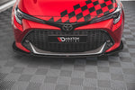 Maxton Parts - Frontlippe passend für Toyota Corolla GR Sport XII schwarz Hochglanz