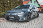 Maxton Parts - Frontlippe passend für Toyota Corolla XII Limousine schwarz Hochglanz