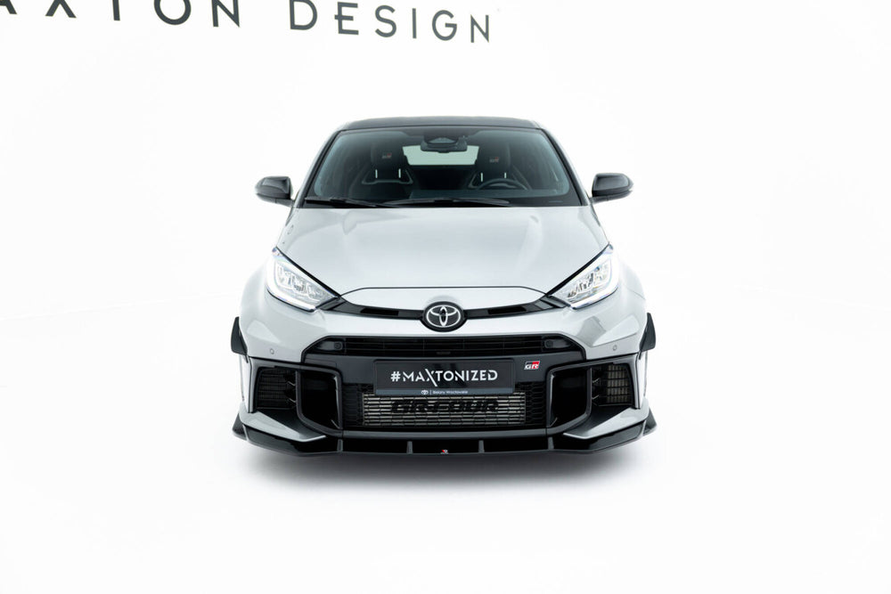 Maxton Parts - Frontlippe passend für Toyota GR Yaris Mk4 FL schwarz Hochglanz