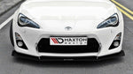 Maxton Parts - Frontlippe passend für Toyota GT86 RB-Design schwarz matt