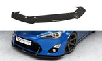 Maxton Parts - Frontlippe passend für Toyota GT86 schwarz matt