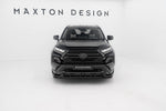 Maxton Parts - Frontlippe passend für Toyota RAV4 Adventure Mk5 schwarz Hochglanz